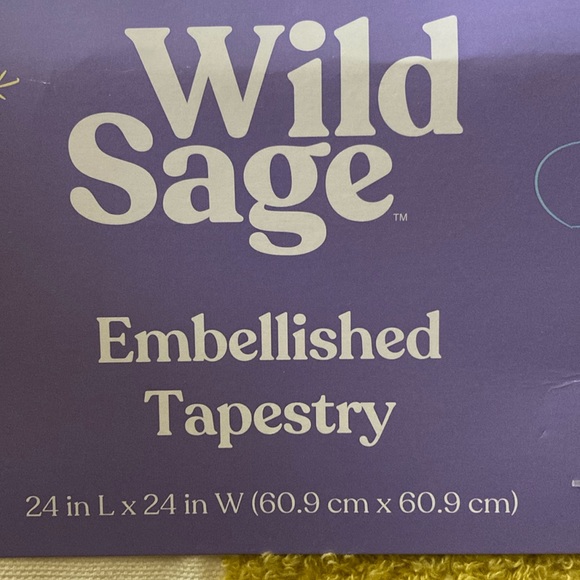 Wild Sage “Sunset” Embellished Tapestry - Picture 9 of 12